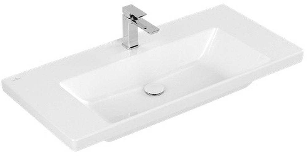 Villeroy & Boch Subway 3.0 umyvadlo 100x47 cm obdélníkový klasický bílá 4A70A2R1