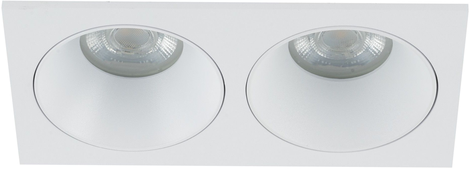 TK Lighting Prisma zapuštěná světla 2x10 W bílá 10580