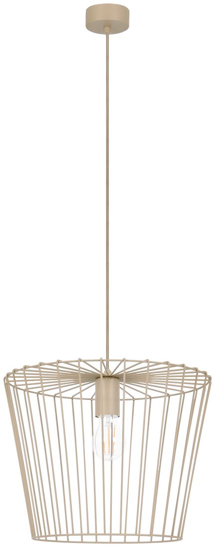 Kaja Livia závěsné svítidlo 1x15 W béžová K-5815