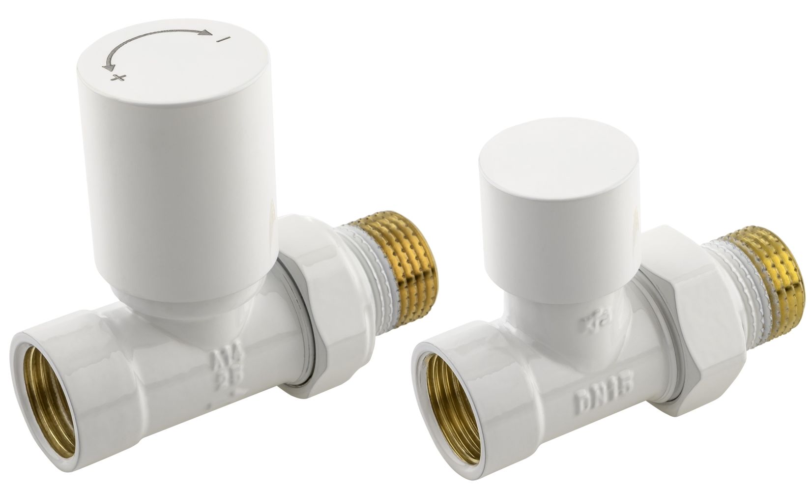 KFA Armatura připojovací sada bílá 758-030-44-BL