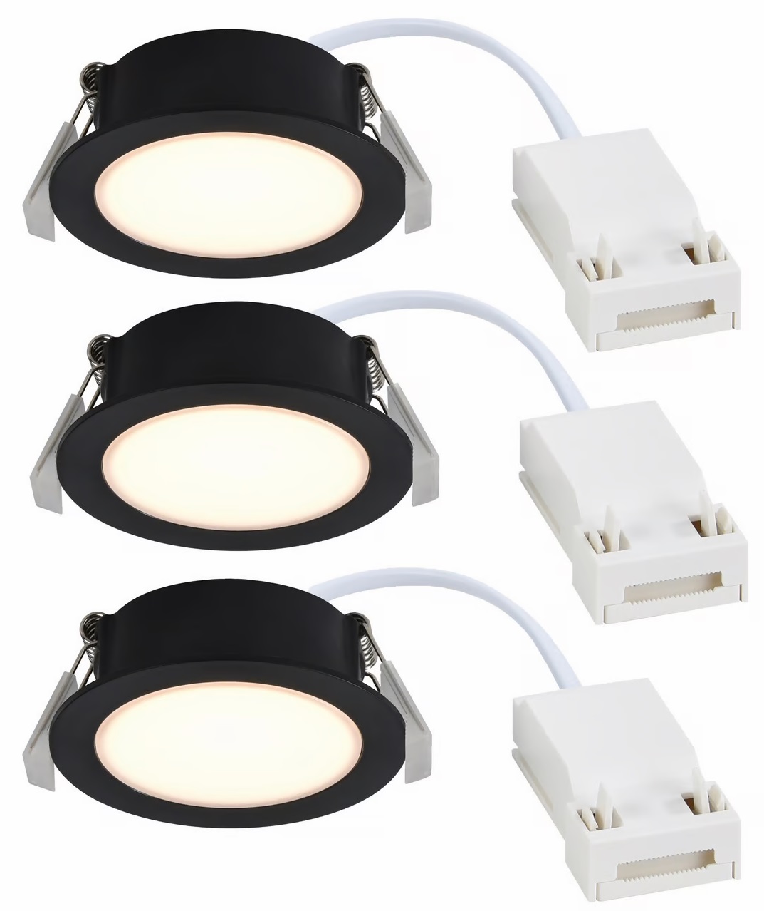 Nordlux Olea zapuštěná světla 1x4.4 W černá 2510400103