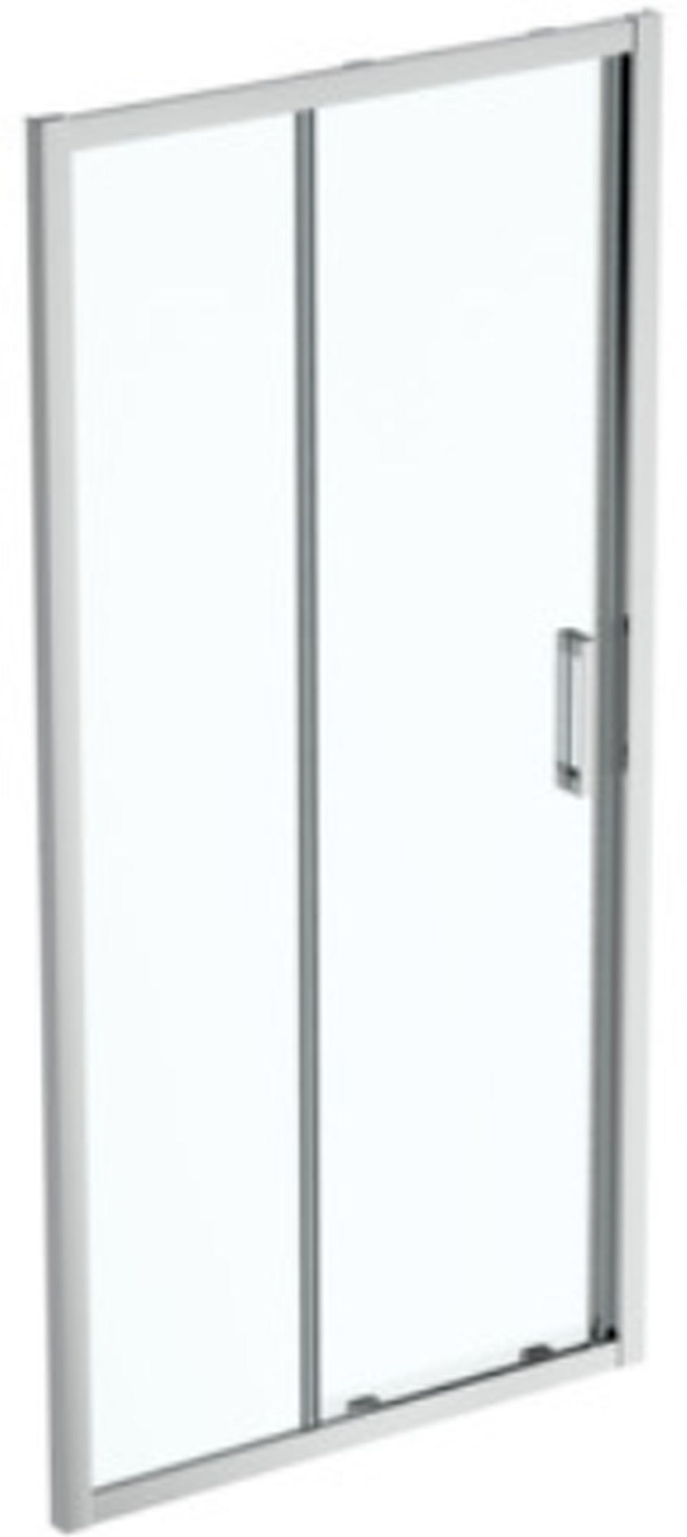 Ideal Standard Connect 2 sprchové dveře 100 cm posuvné stříbrná kartáčovaný/průhledné sklo K9273EO