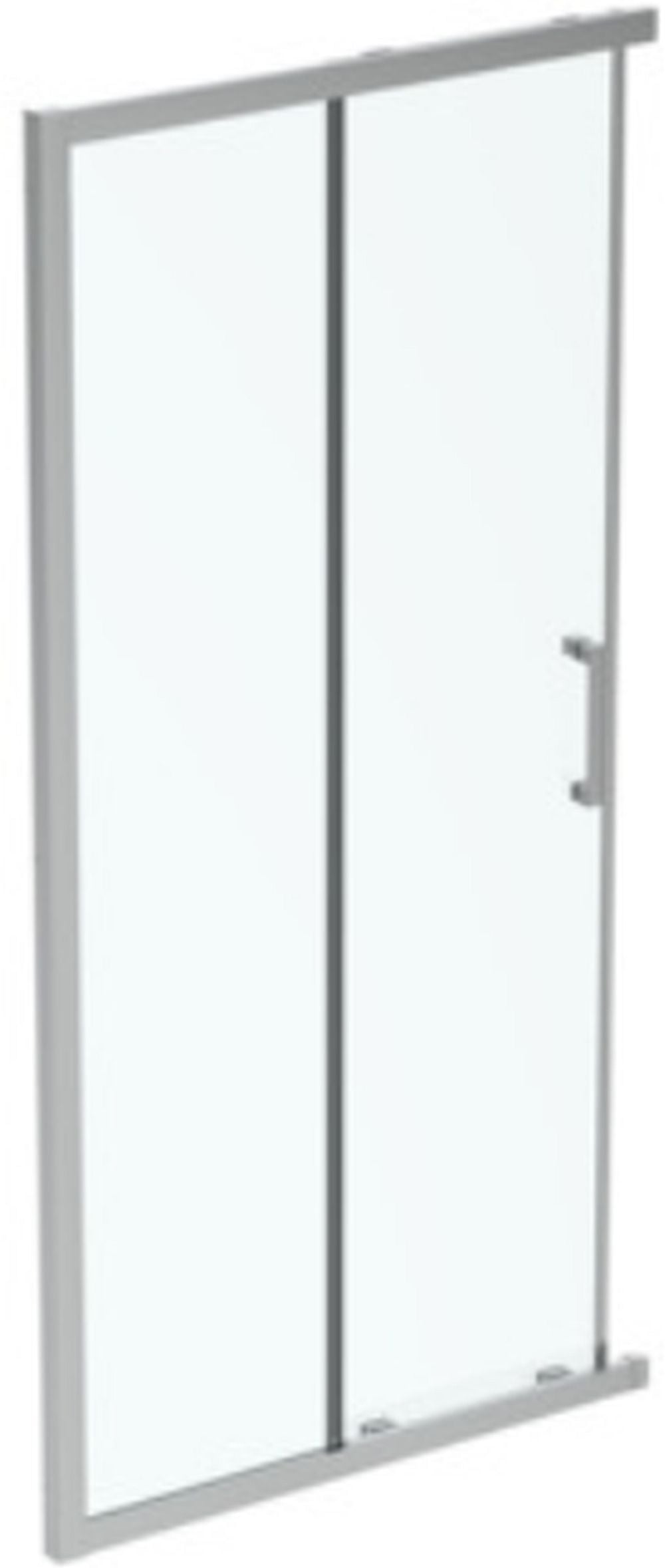 Ideal Standard Connect 2 sprchové dveře cm posuvné stříbrná kartáčovaný/průhledné sklo K9262EO