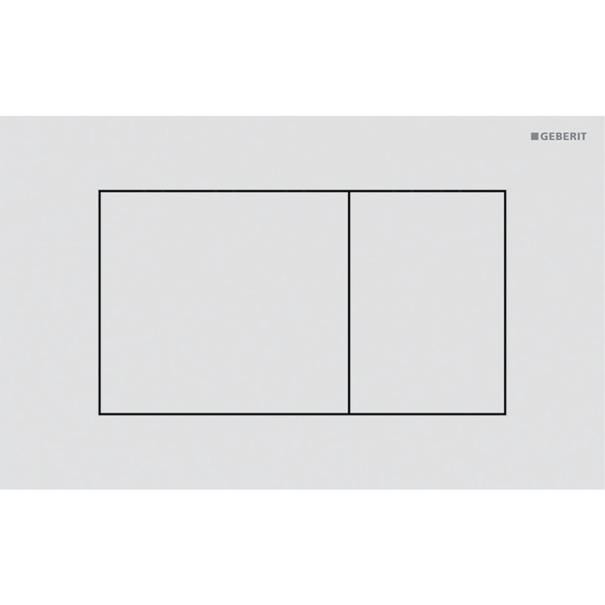 Geberit Sigma40 splachovací tlačítko pro WC bílá 115.629.JT.1