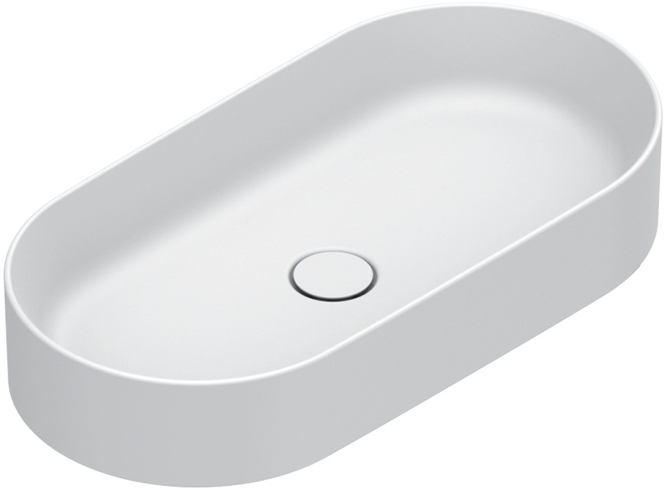 Catalano Zero umyvadlo 70x35 cm oválné na pult bílá 0122700021