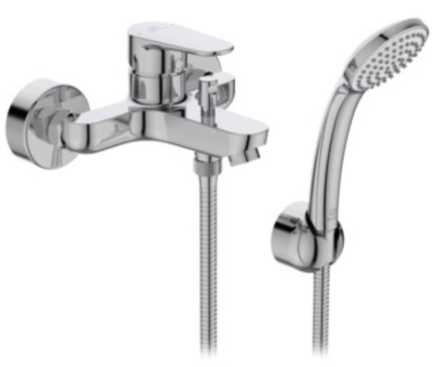 Ideal Standard Cerafine vanová baterie na stěnu chrom BC706AA