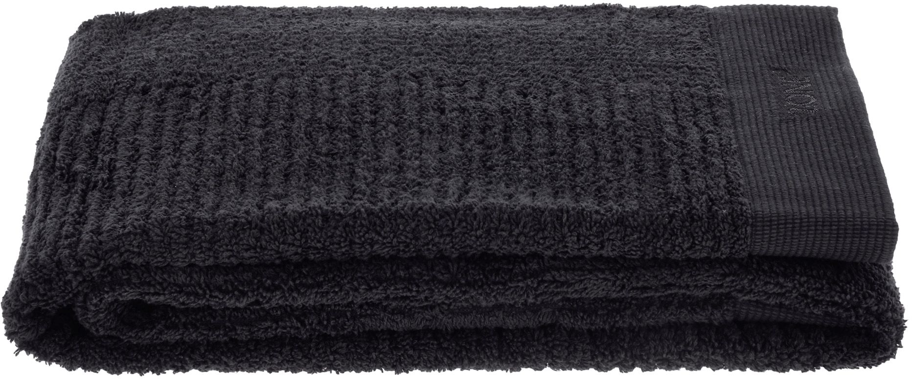 Zone Denmark Classic ručník 140x70 cm bavlna černá 330491