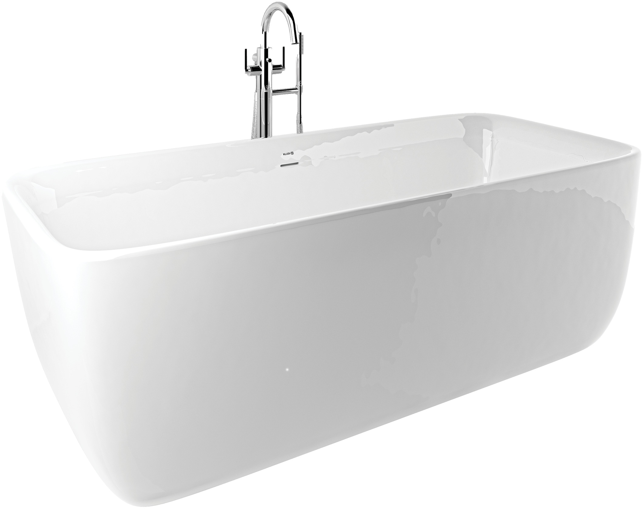 Kludi Elin S volně stojící vana 180x80 cm obdélníková bílá 52BF0343