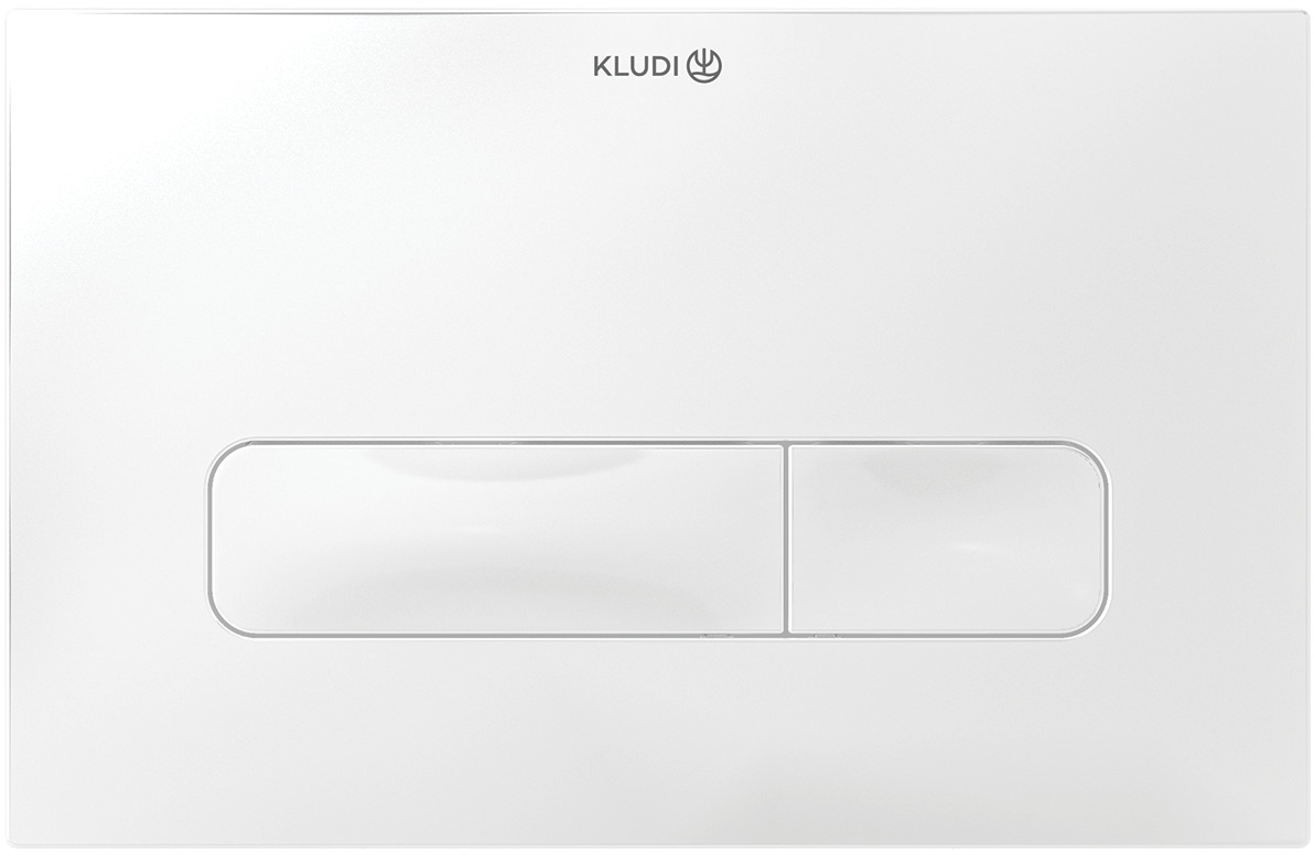 Kludi Unifix splachovací tlačítko pro WC bílá 30PP0143