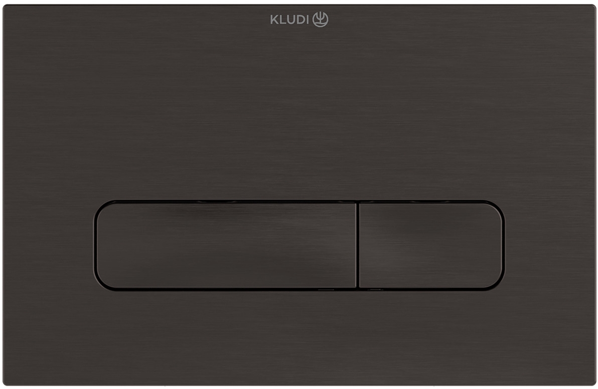 Kludi Unifix splachovací tlačítko pro WC černá 30PP01N2
