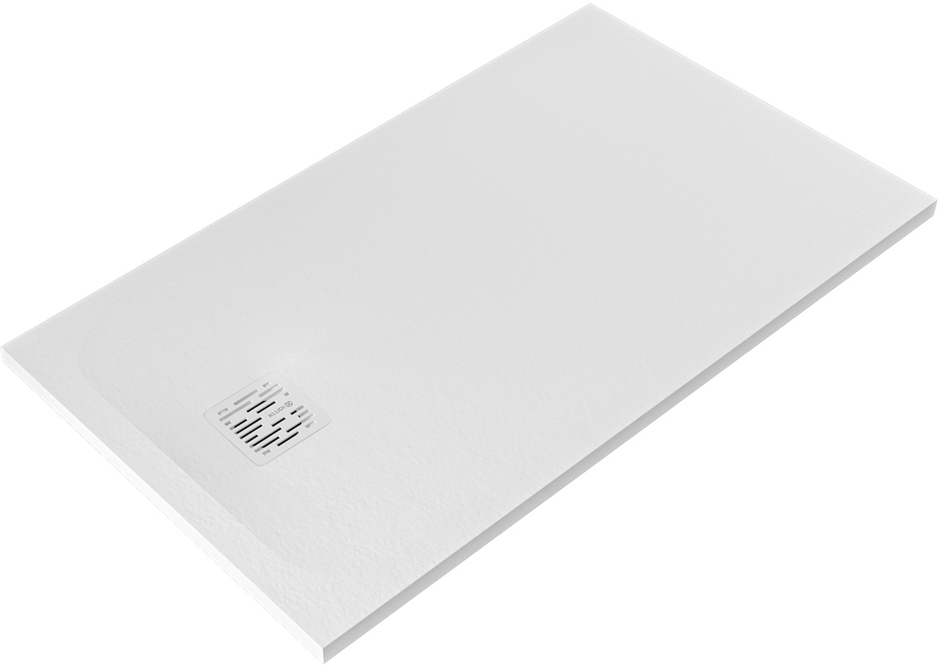 Kludi Terra obdélníková sprchová vanička 120x70 cm bílá 08DW0253