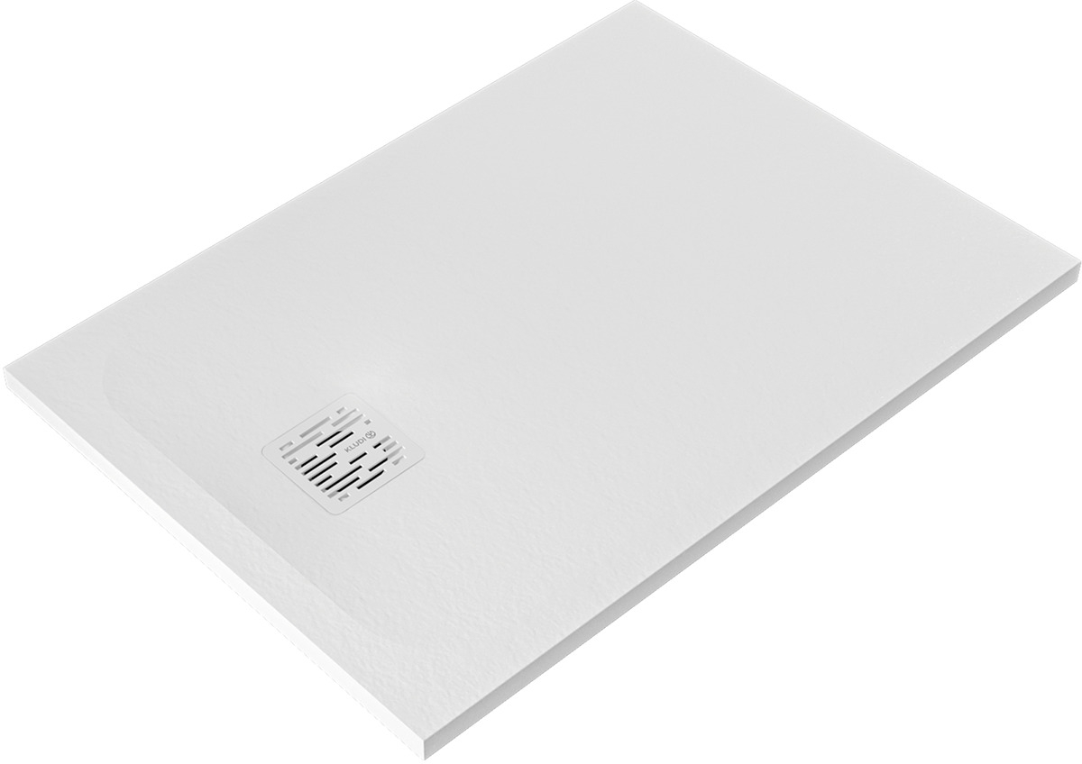 Kludi Terra obdélníková sprchová vanička 100x70 cm bílá 08DW0353