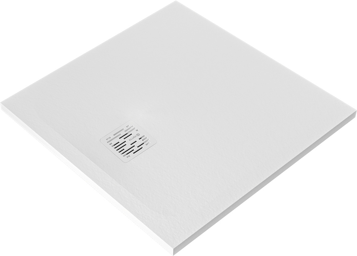 Kludi Terra čtvercová sprchová vanička 80x80 cm bílá 08DW0953