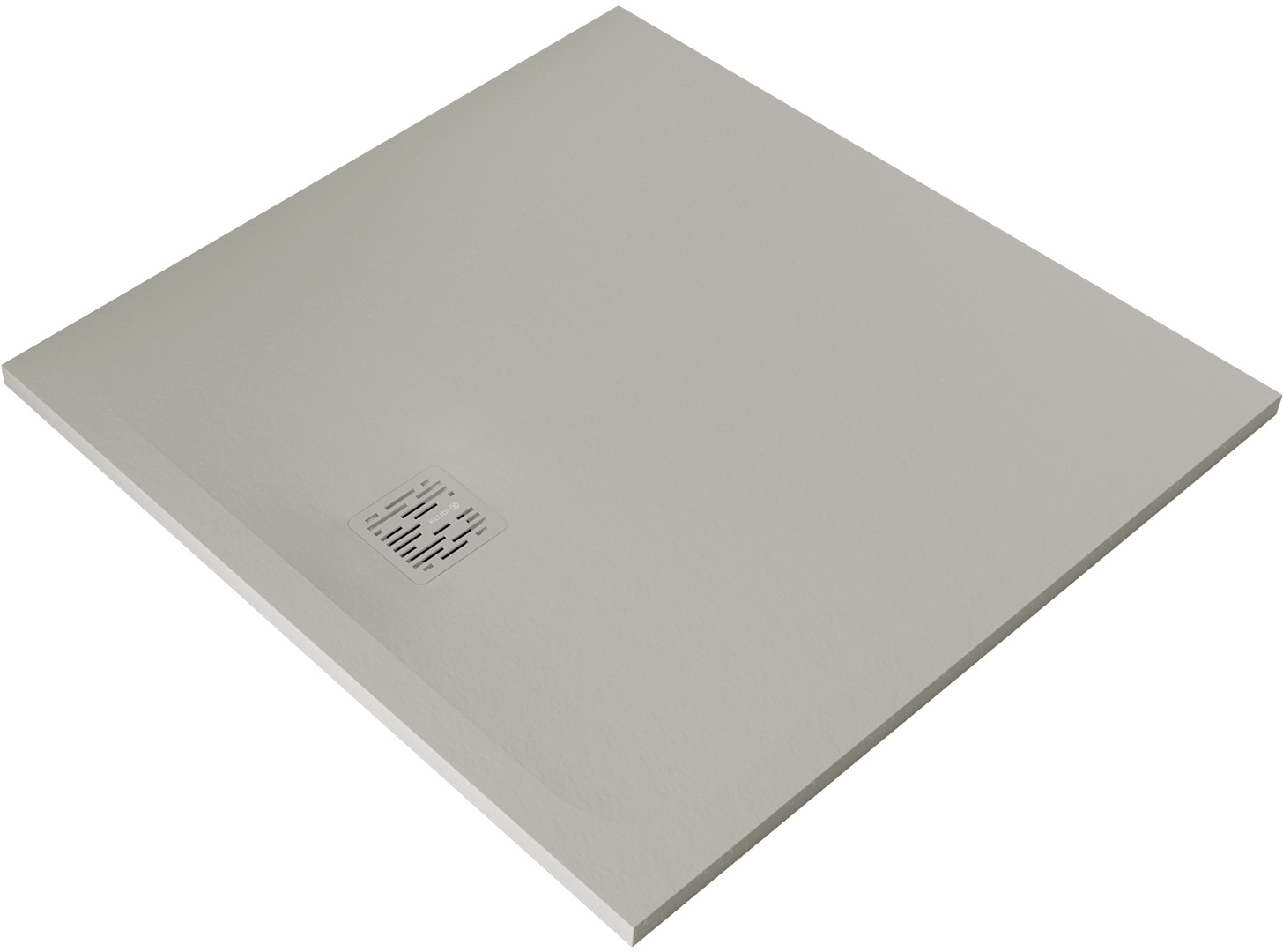 Kludi Terra čtvercová sprchová vanička 100x100 cm šedá 08DW18O2