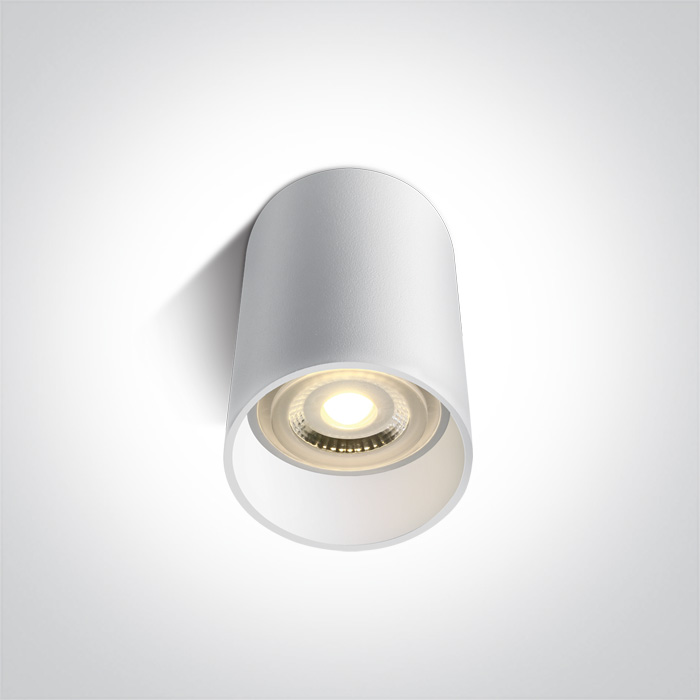 One Light Likowrisi stropní světlo 1x10 W bílá 12105E/W