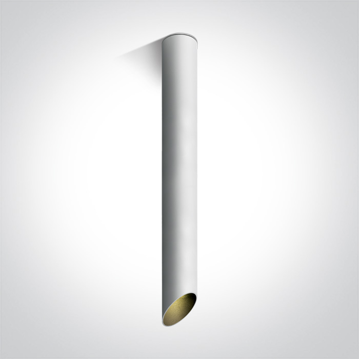 One Light Lutraki stropní světlo 1x10 W bílá 12105E3/W/B