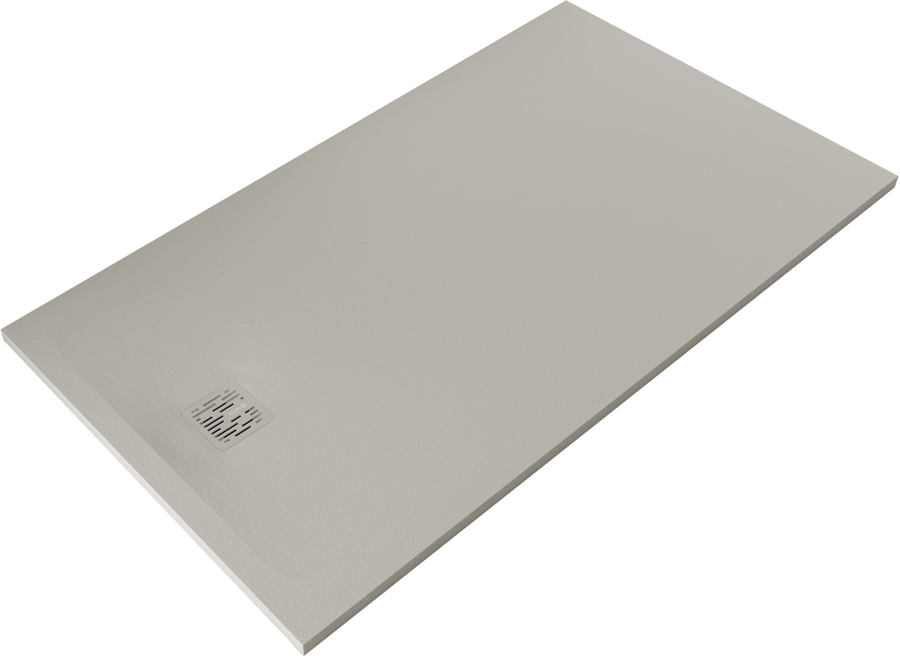 Kludi Terra obdélníková sprchová vanička 160x90 cm šedá 09DW05O2