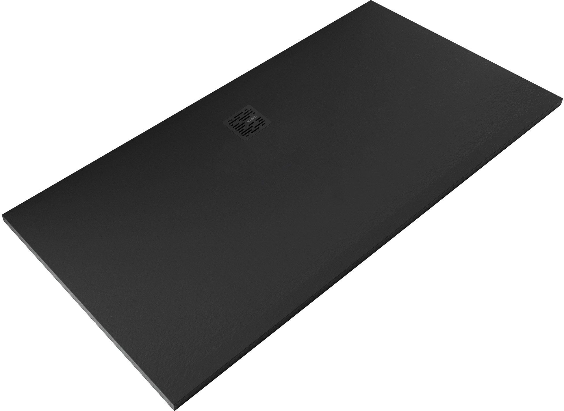 Kludi Terra obdélníková sprchová vanička 180x90 cm černá 09DW2339