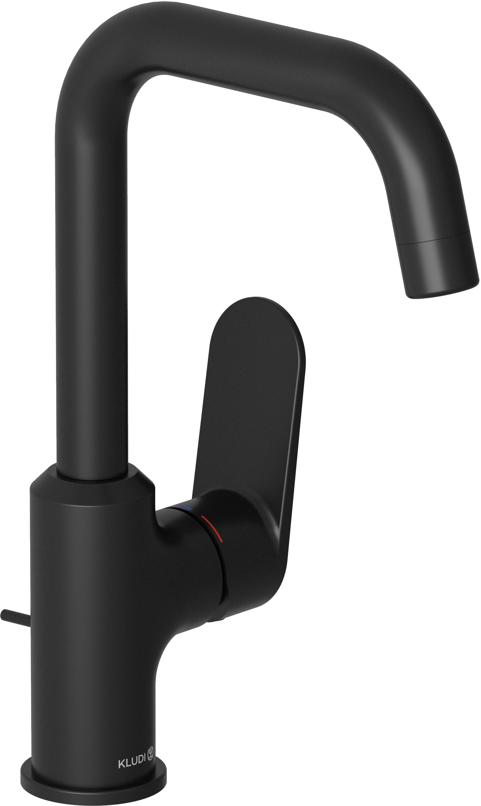 Kludi X1 umyvadlová baterie stojící černá 320273975