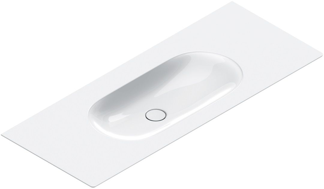 Catalano Sfera umyvadlo 125x50 cm obdélníkový klasický-nábytkový-s pultem bílá 0521261001
