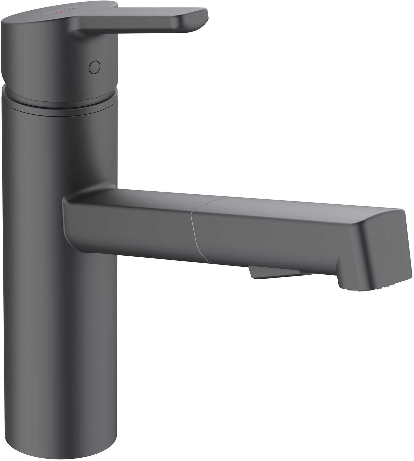 Kludi M3 kuchyňská baterie stojící černá 585813975