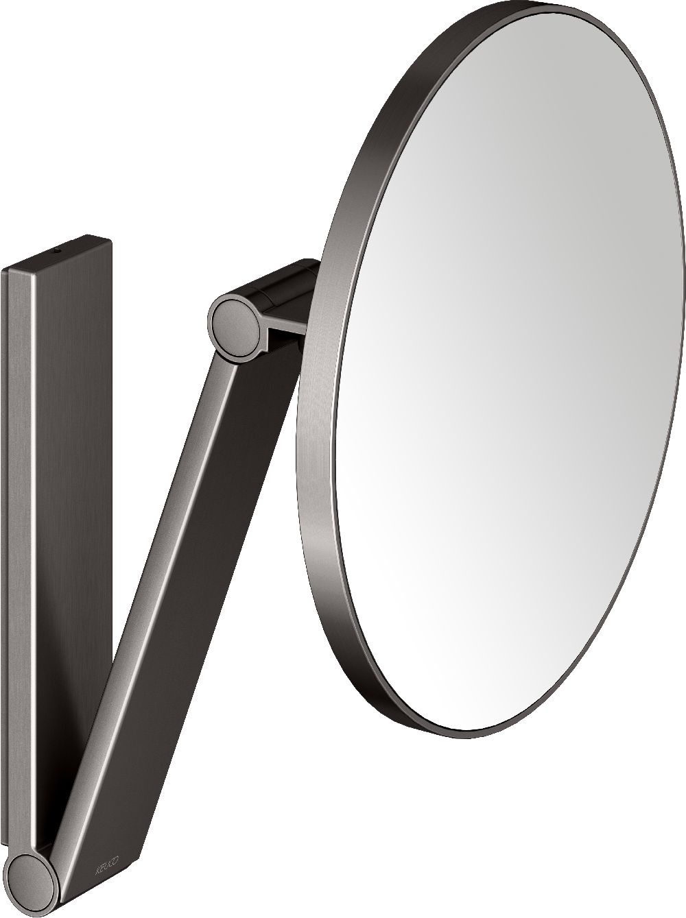 Keuco Cosmetic mirrors kosmetické zrcátko 21.2x31.4 cm kulaté s podsvícením 17612350000