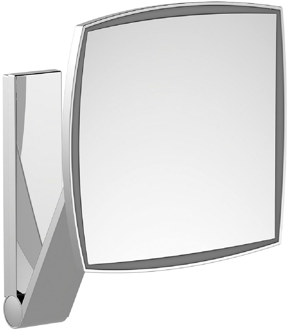Keuco Cosmetic mirrors kosmetické zrcátko 20x31 cm čtvercové s podsvícením chrom 17613019003