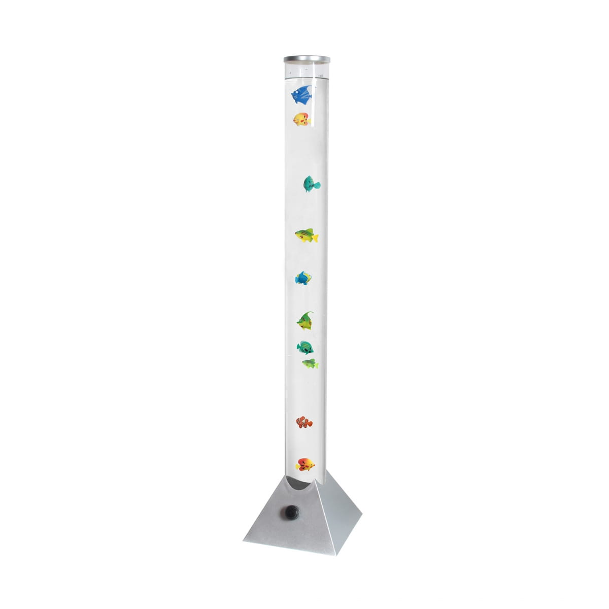 Zuma Line Aqua stojací lampa 1x2.25 W průhledná-stříbrná 89244