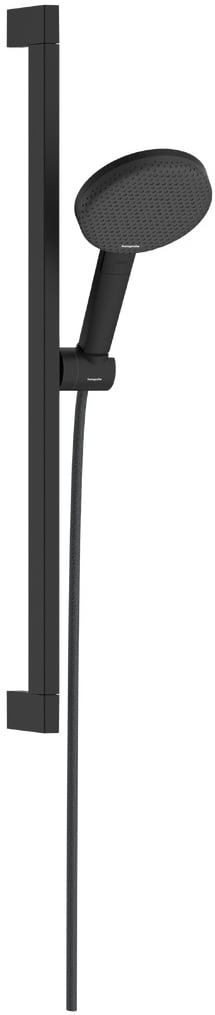Hansgrohe Raindance Alive Select S sprchová sada na stěnu černá 24600670