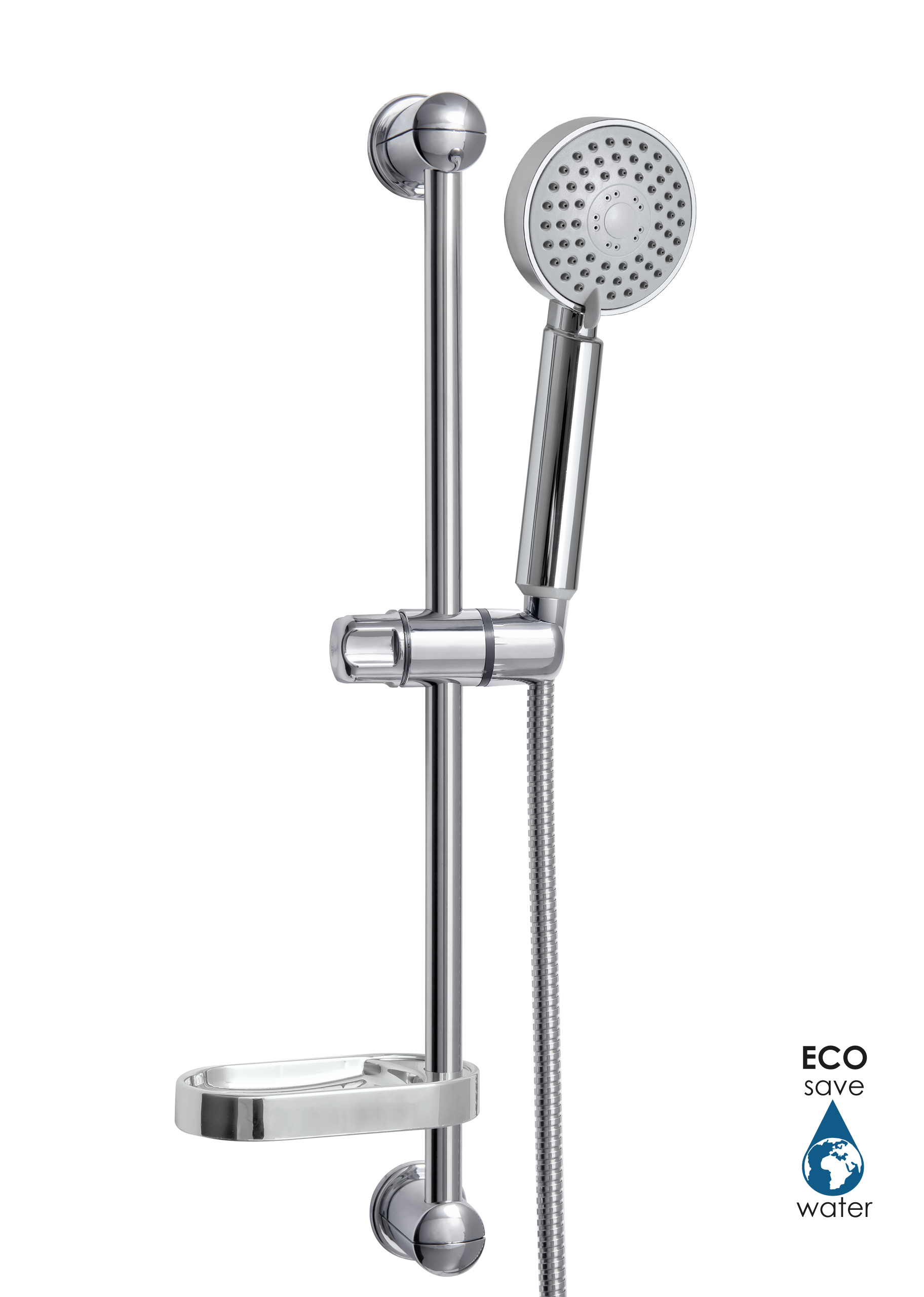 Hyggli Eco sprchová sada na stěnu chrom 14-126
