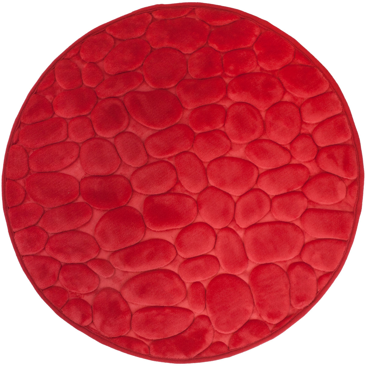Duschy Bellarina koupelnová podložka 60x60 cm kolo červená 767-80