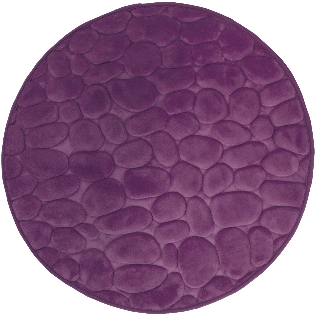 Duschy Bellarina koupelnová podložka 60x60 cm kolo fialová 767-75