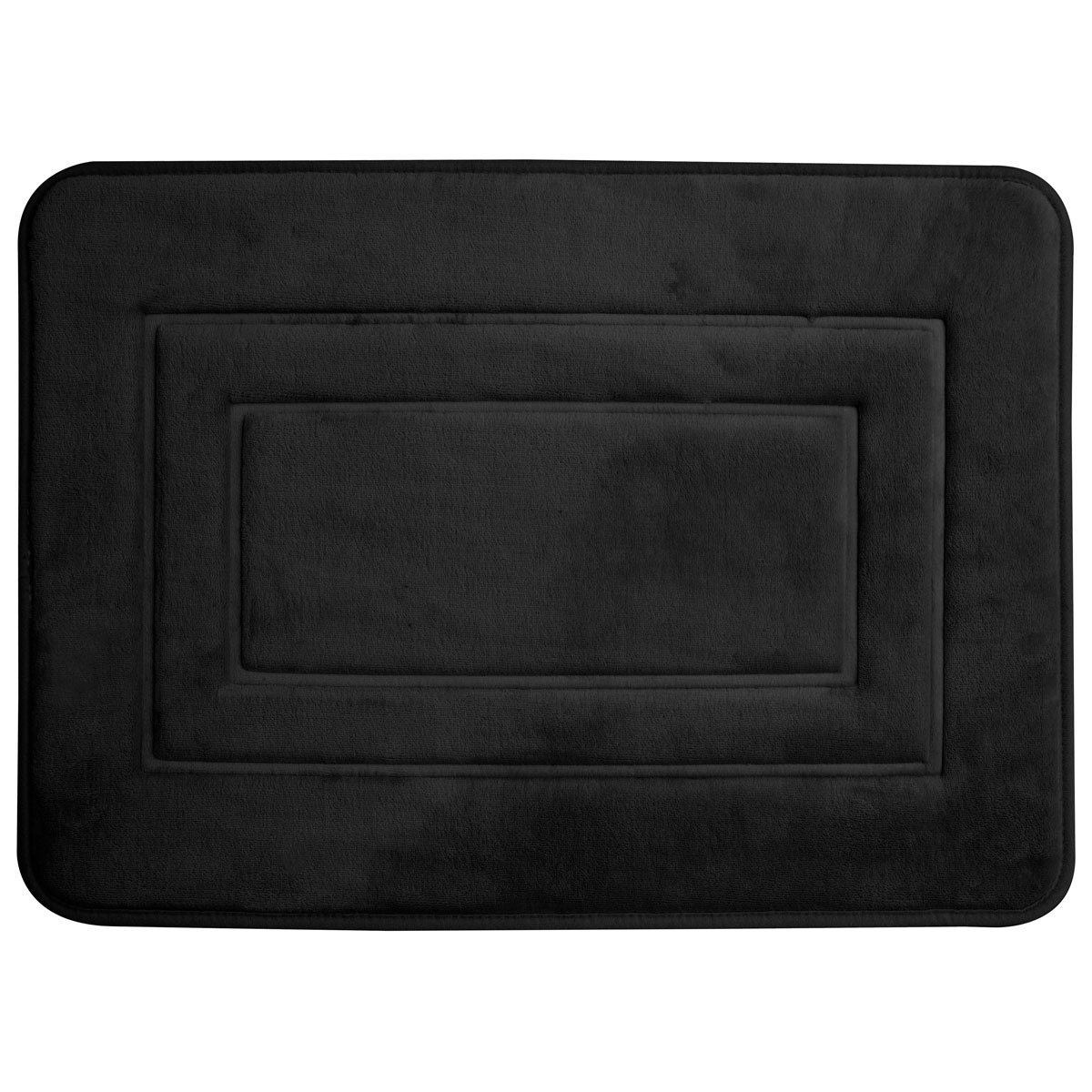 Duschy San Remo koupelnová podložka 60x40 cm obdélníkový černá 766-20