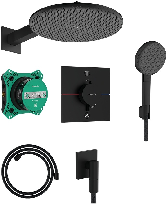 Hansgrohe Raindance Alive S sprchová sada pod omítku s termostatem || 24630670