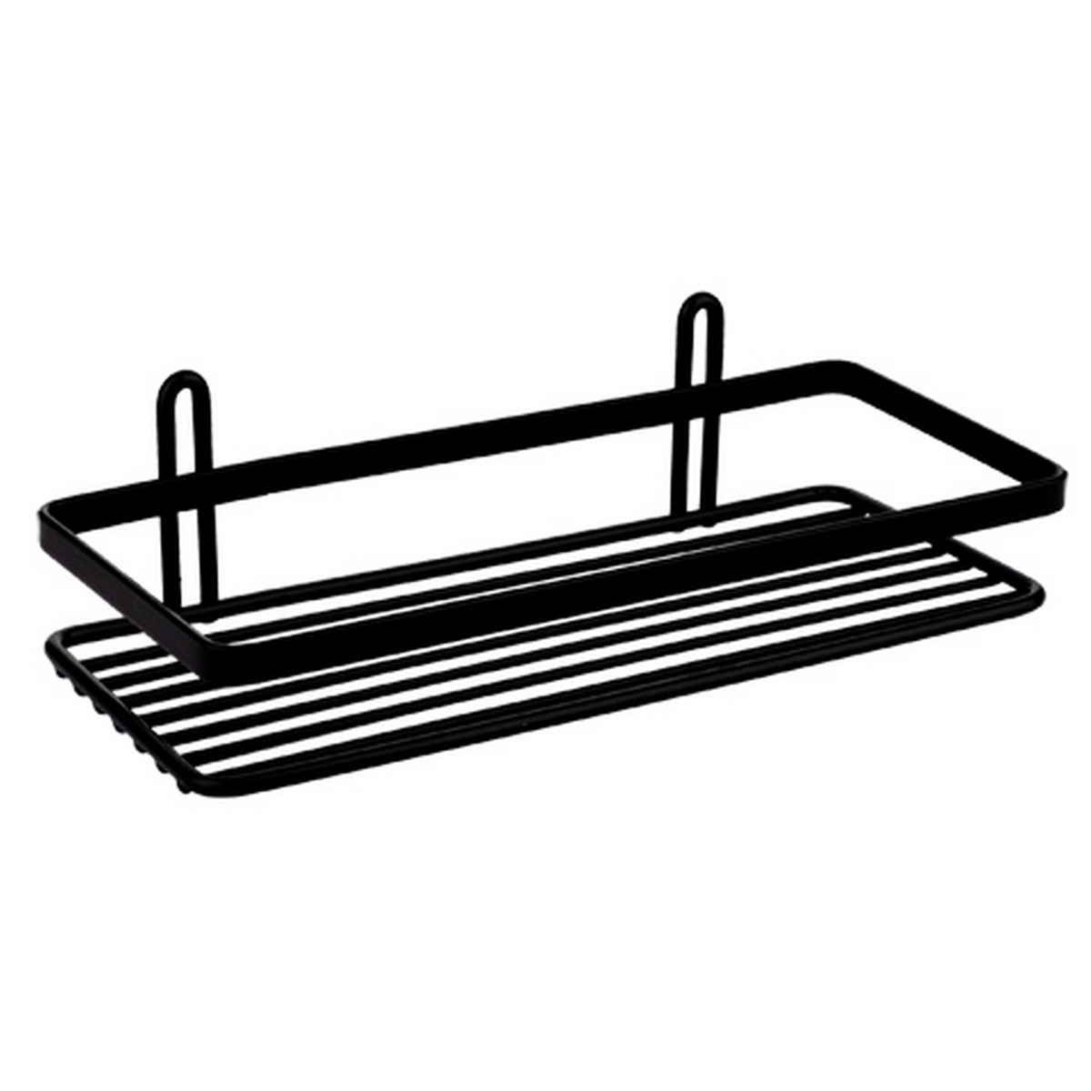 Duschy Satina polička do sprchy 25 cm černá 581-20