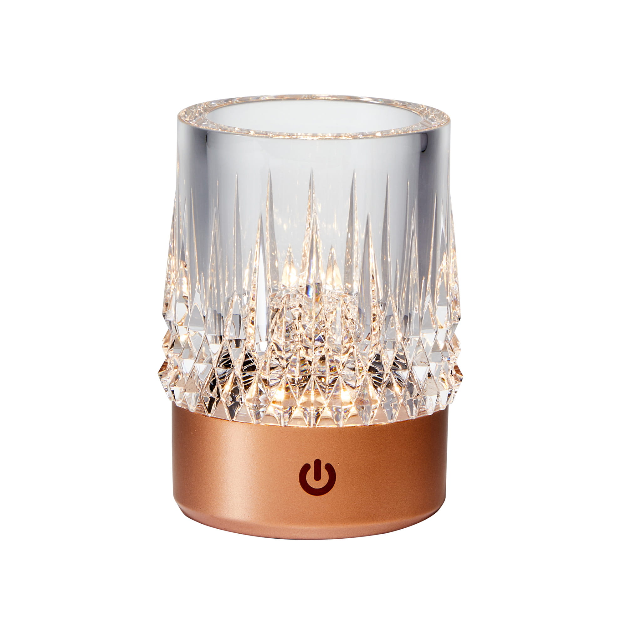 Zuma Line Crystal stolní lampa 1x1 W zlatá NHTD-N08-RG