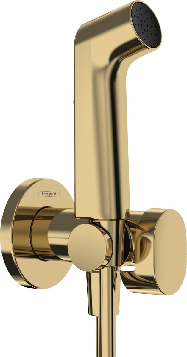 Hansgrohe Bidette baterie s bidetovou sprchou pod omítku zlatá 29232990