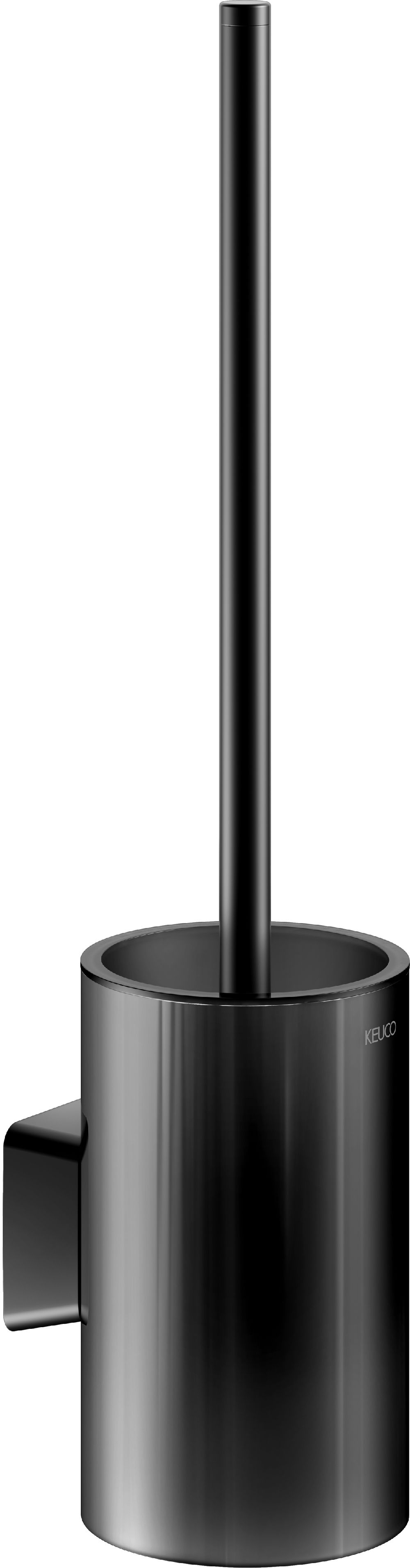 Keuco Aveno wc štětka s rukojetí šroubovaný černá 14664379000