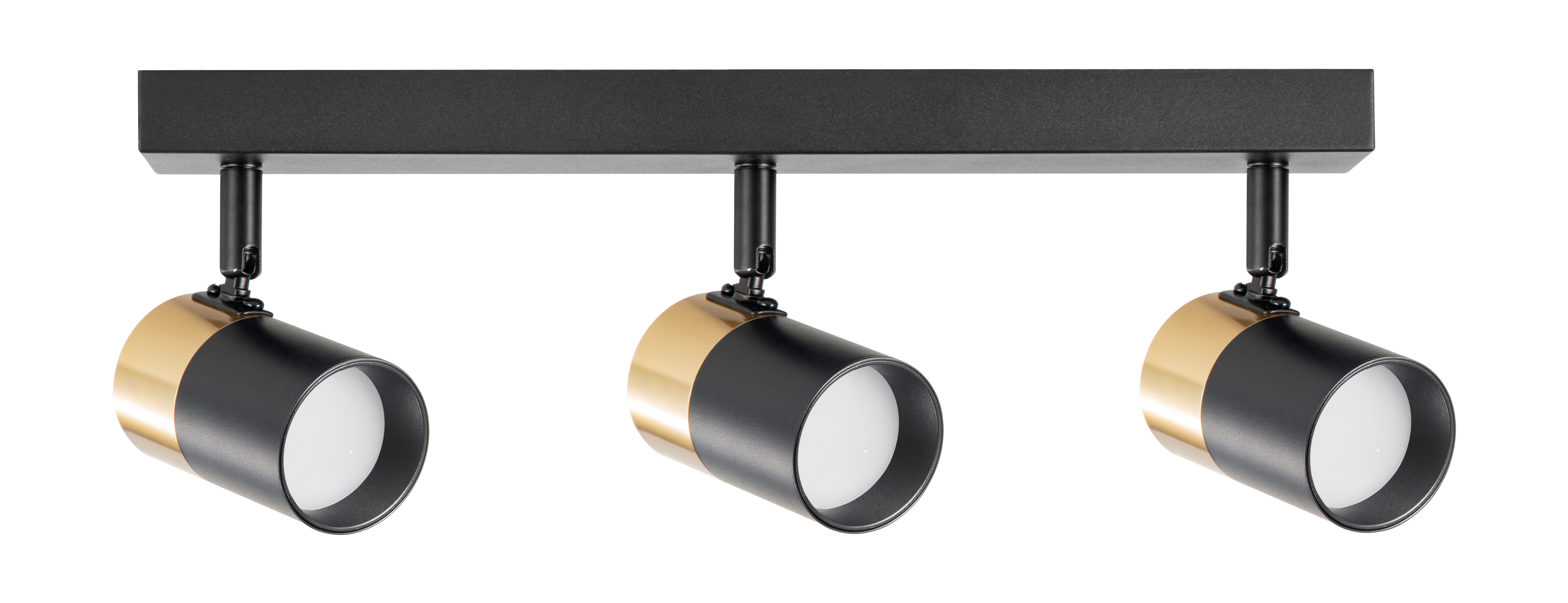 Zuma Line Fori stropní světlo 3x50 W černá-zlatá OB-2204BD-3-BK