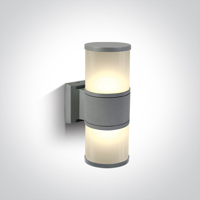 One Light Lauria venkovní nástěnné svítidlo 2x20 W šedá 67098/G