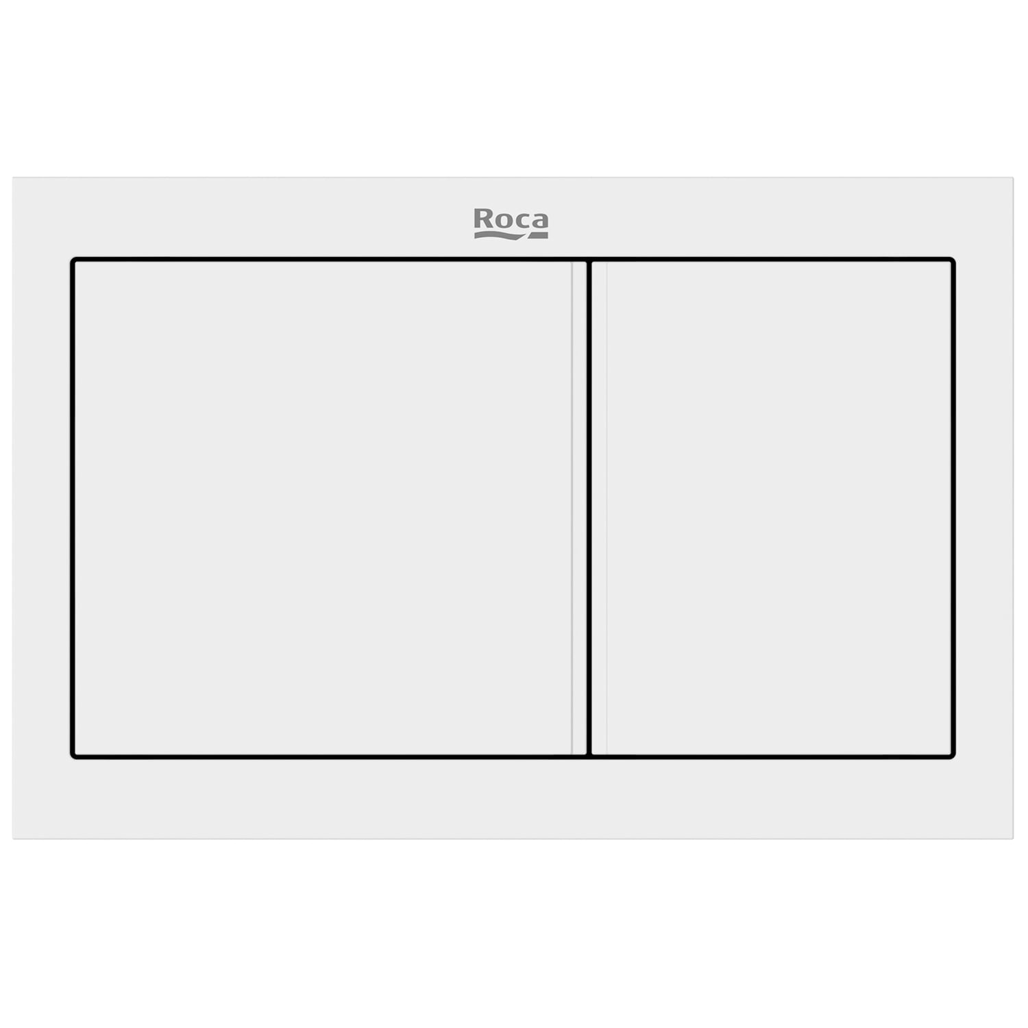 Roca Duplo S splachovací tlačítko pro WC bílá A890225307