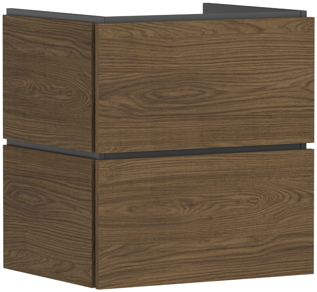 Hansgrohe Xilesa E skříňka 58x47x62 cm pod umyvadlo závěsná dub 54254550