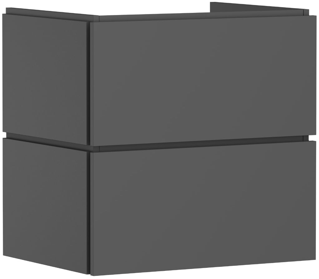 Hansgrohe Xilesa E skříňka 63x47x62 cm pod umyvadlo závěsná šedá 54256760