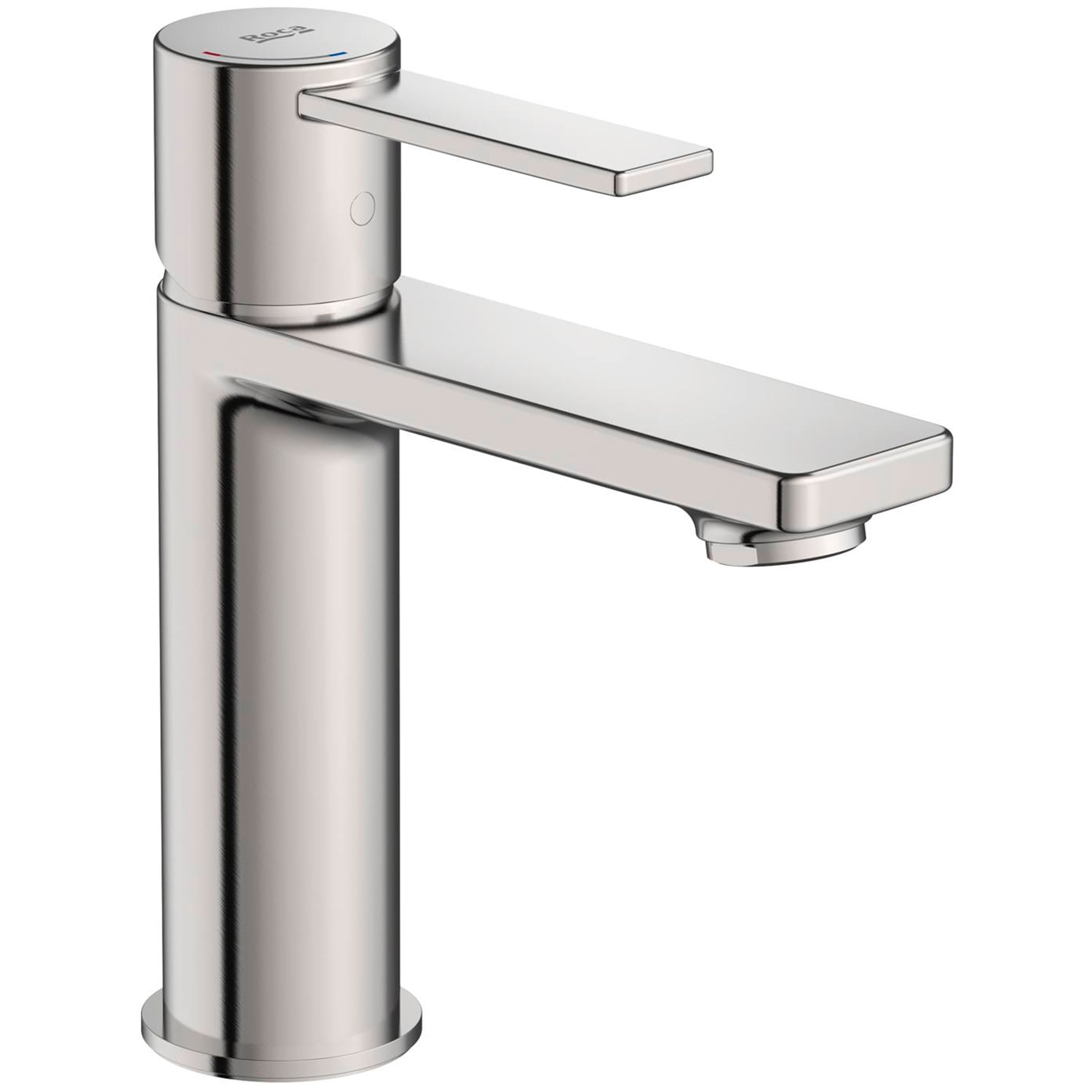 Roca Targa umyvadlová baterie stojící ocel A5A325FSM0