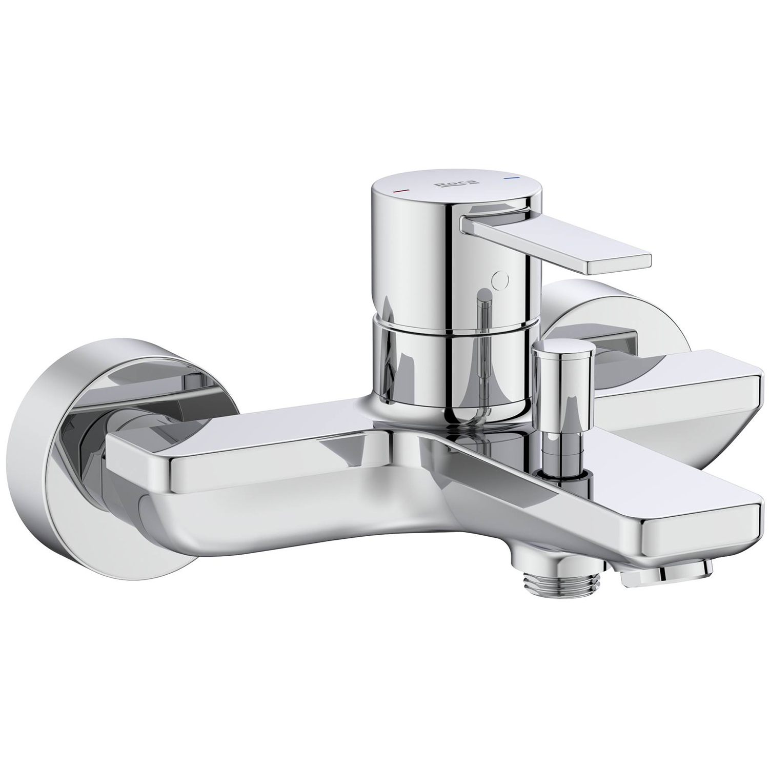 Roca Targa vanová baterie na stěnu chrom A5A025FC00