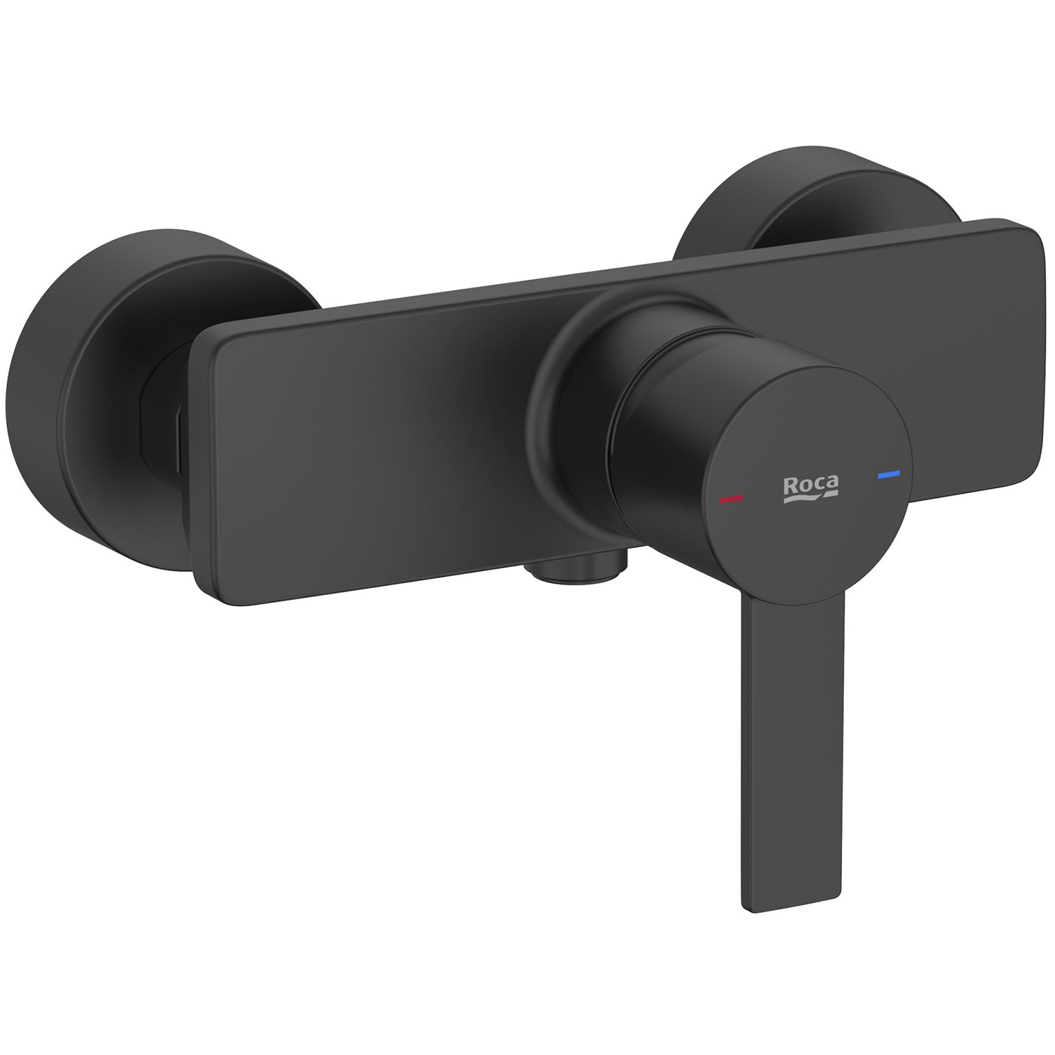 Roca Targa sprchová baterie nastěnná černá A5A215FNB0