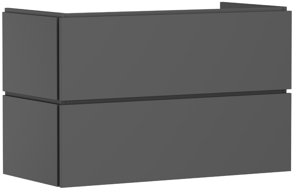 Hansgrohe Xilesa E skříňka 98x47x62 cm pod umyvadlo závěsná šedá 54262760