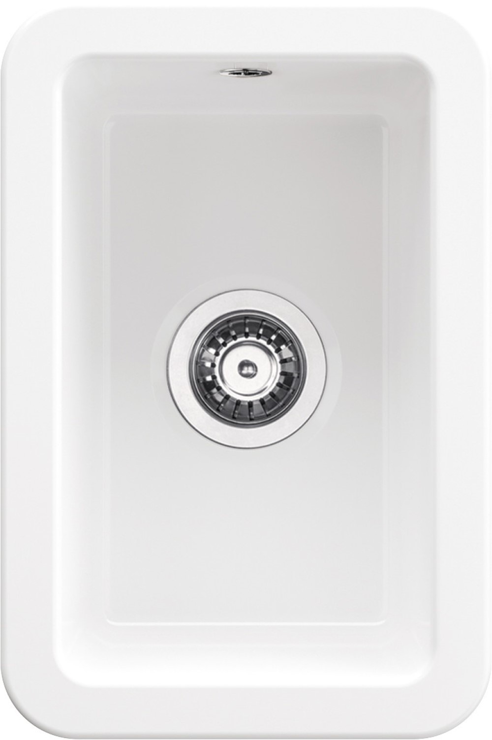 Deante Lumi keramický dřez 30.4x20.3 cm bílá ZCU_610A