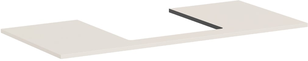 Hansgrohe Xilesa E deska na skříňku 118x55 cm písková 54271780