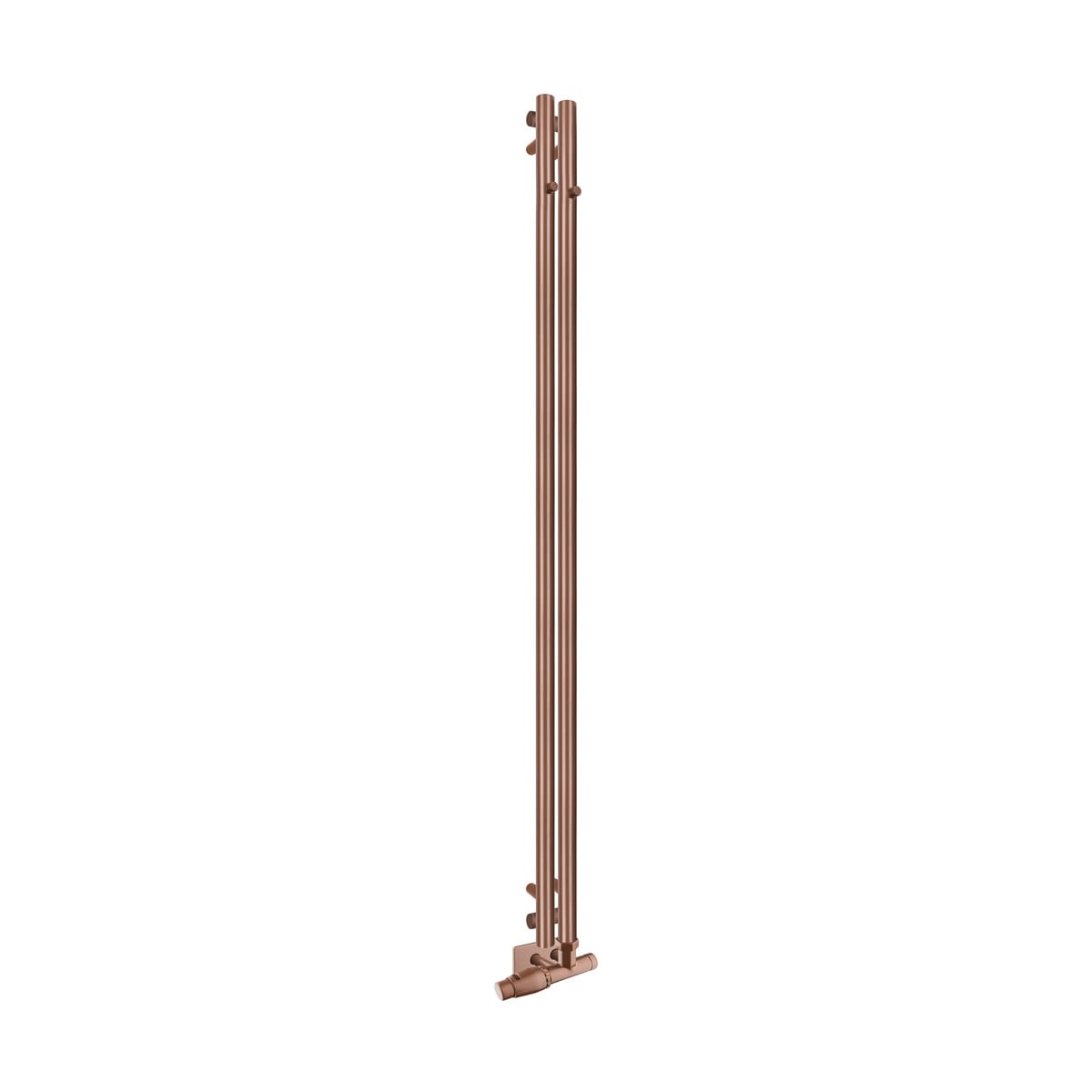 Oltens Stang koupelnový radiátor designově 180x9.5 cm měděná kartáčovaný 55010610